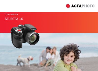 AgfaPhoto SELECTA 16 User Manual - cover page