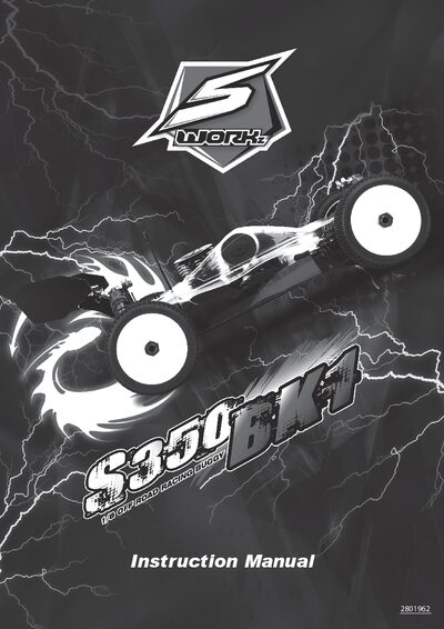 SWORKz S350 BK1 Pro Kit User Manual - cover page