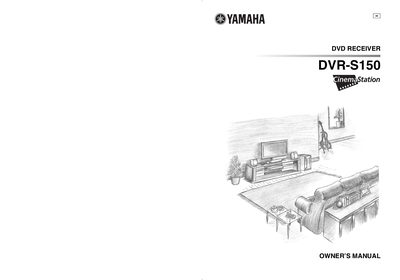 YAMAHA NX-S150 CinemaStation user manual - cover page