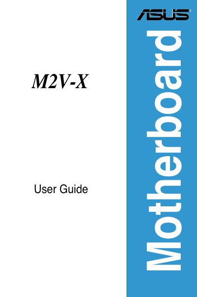 ASUS M2V-X User Guide