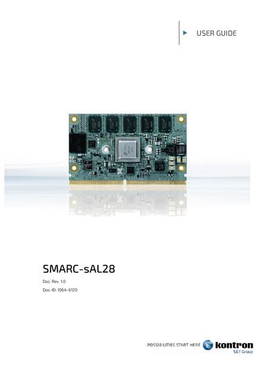 Kontron SMARC‑sAL28 User Manual