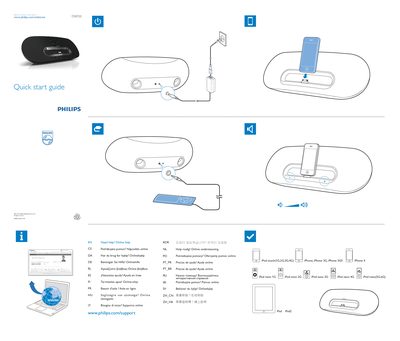 Philips DS8530 Quick Start Guide