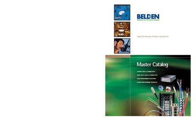 Belden Master Catalog