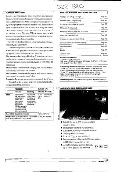 3M - 101439 FLEXIBLE PACKAGING - cover page