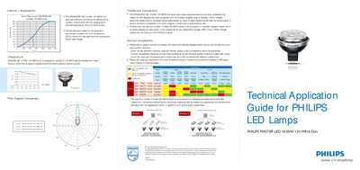 Philips MASTER LED 10-50W 12V MR16 Dim Manual