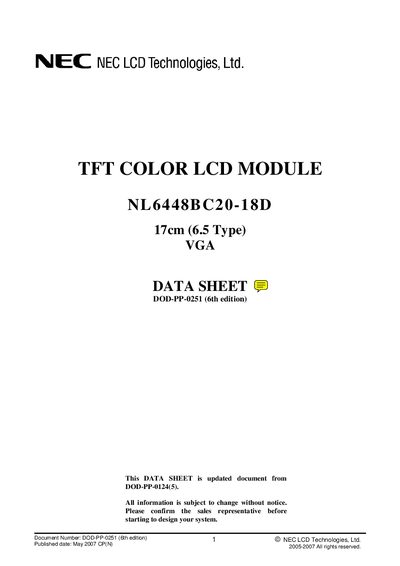 NEC DITAK 8 - ADJUSTABLE TIMEBASE 5-DIGIT RATE INDICATOR - cover page
