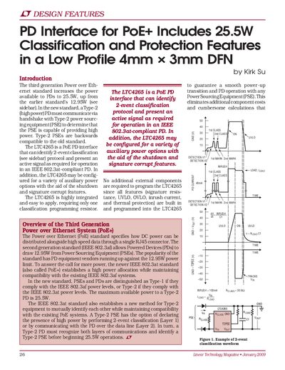 linear DESIGN FEATURES LTMag-V18N4-06-LTC4265-Kirk_Su service manual - cover page