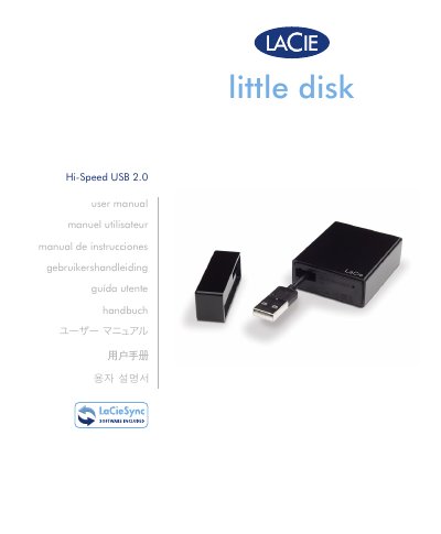 LaCie Little Disk Hi-Speed USB 2.0 User Manual - cover page