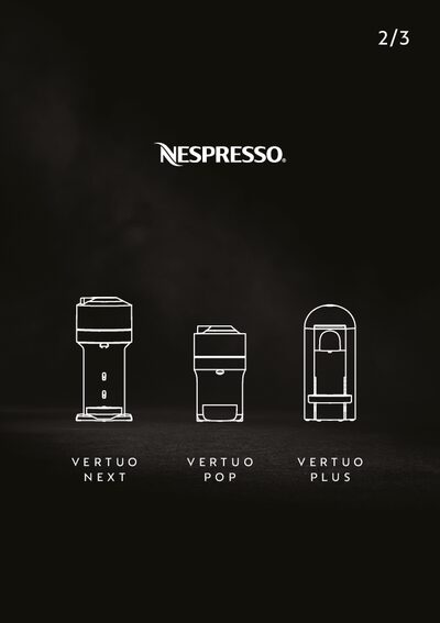 Nespresso Vertuo Plus and Vertuo Next User Manual - cover page