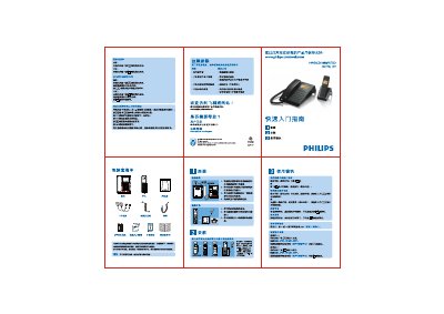 Philips HWDLCD1888(C027)P/TSD DCTG177 Telephone User Guide - cover page
