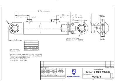 HOVEN HYDRAULIK-M05538 technology data(German) - cover page