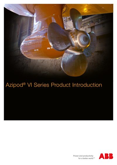 ABB Azipod VI Product Introduction - cover page