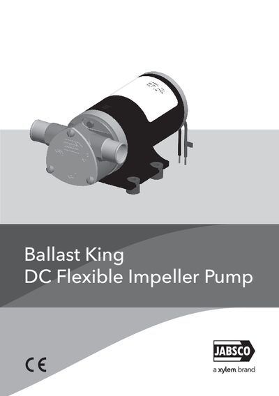 Ballast King 22610-9007/2007 DC Flexible Impeller Pump User Manual - cover page