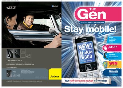 Jabra BT500v Product Leaflet - cover page