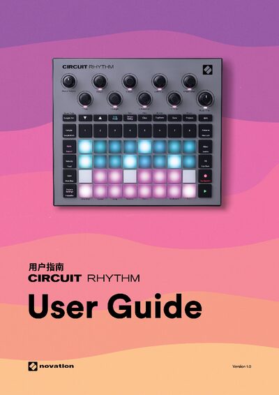 Novation Circuit Rhythm User Manual