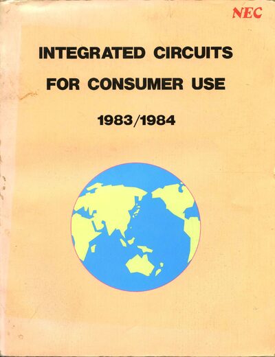 NEC Integrated Circuits for Consumer Use 1983/1984 Catalog - cover page