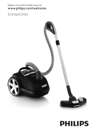 Philips FC9150-FC9159 Vacuum Cleaner User Manual - cover page