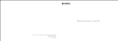 Yamaha CP1 Illustrated Guide - cover page