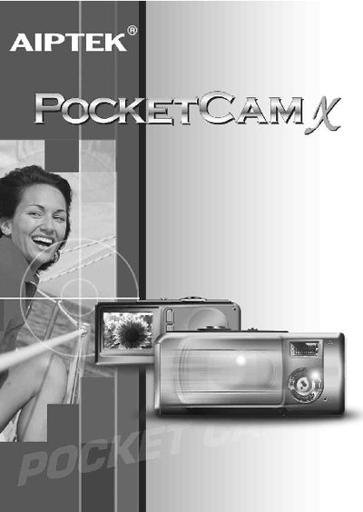 AIPTEK PocketCam X User Manual - cover page