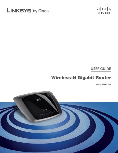 LINKSYS WRT310NRouter user manual