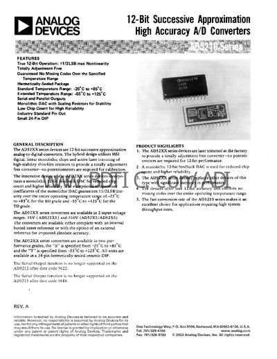 HDS-1250G AD5212 handbook - cover page