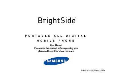 Samsung GH68 User Manual