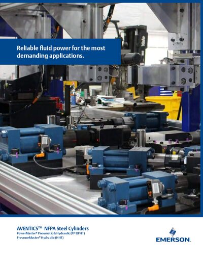 AVENTICS PowerMaster PPT/PHT and PressureMaster HHT Cylinder Product Manual - cover page