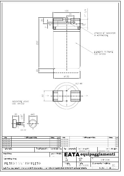 EATA 541008 technology data - cover page
