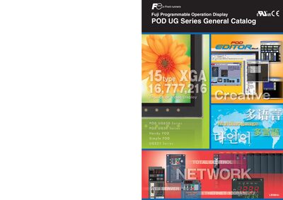 Fuji UG Series Programmable Operation Display General Catalog