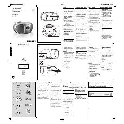 PHILIPS AZ102S AZ102C AZ102N AZ102G AZ102V AZ102R AZ102B Application Note - cover page