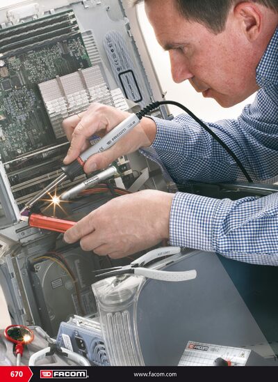 FACOM Series 306 Electronics Pliers Product Leaflet - cover page