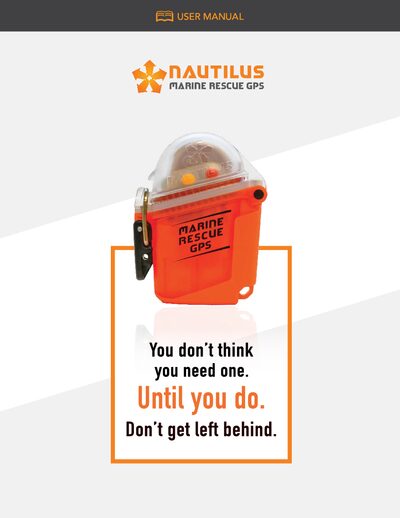 Nautilus GPS Marine Rescue GPS Quick Start Guide - cover page
