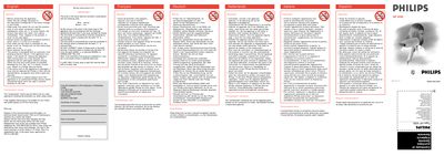 Philips HP 4350 Hair Dryer User Manual - cover page