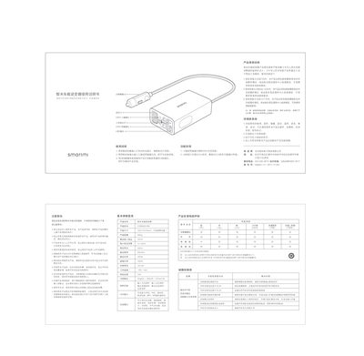 Zhimi CZNBQ01ZM120 Car Inverter User Manual - cover page