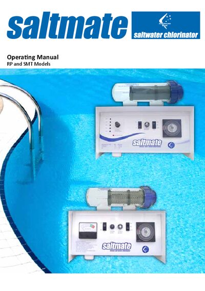 Saltmate RP and SMT Models Operating Manual - cover page