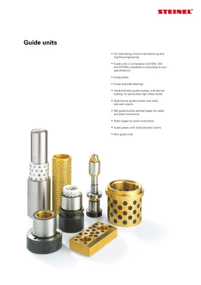 STEINEL Guide Units Product Leaflet - cover page