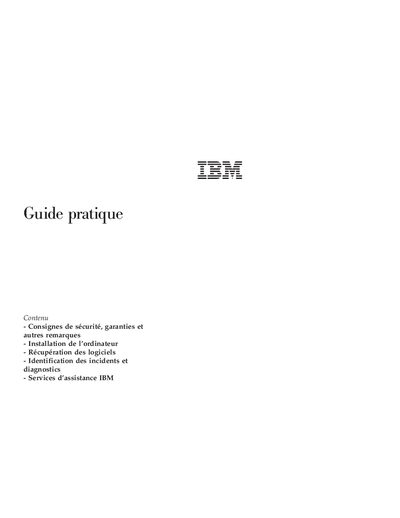 IBM Computer Practical Guide - cover page