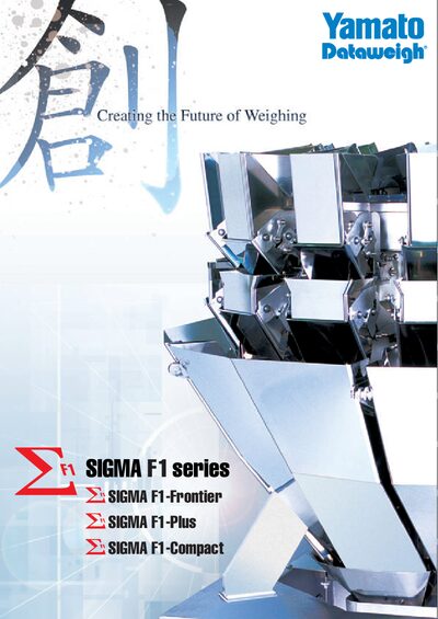 Yamato SIGMA F1-Frontier, F1-Plus, F1-Compact Product Information - cover page