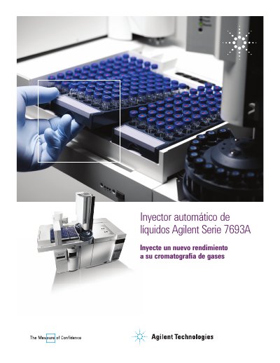 Agilent 7693A Series Automatic Liquid Sampler Brochure