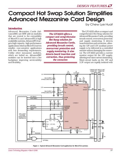 LTC4223 Hot Swap Controller Application Note