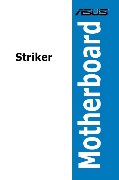 ASUS Striker 65 User Manual - cover page