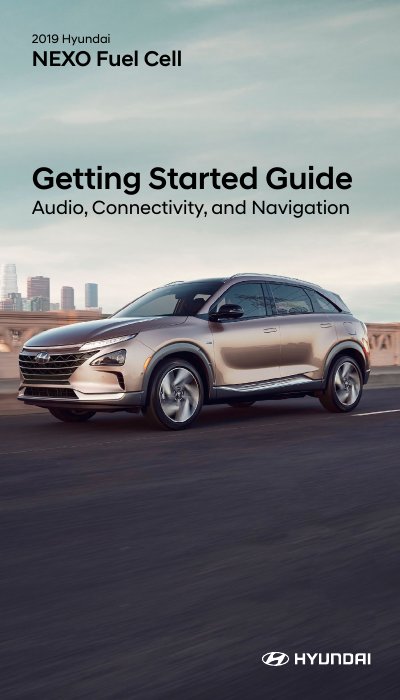 Hyundai NEXO Fuel Cell 2019 Getting Started Guide - cover page