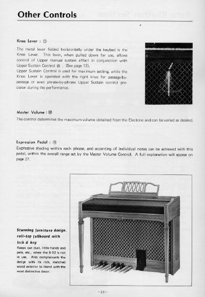 Yamaha Electone B-12 User Manual - cover page