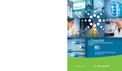 Agilent LC and LC/MS Applications Catalog 2011-2012 - cover page