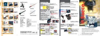 Saeco Royal User Guide - cover page
