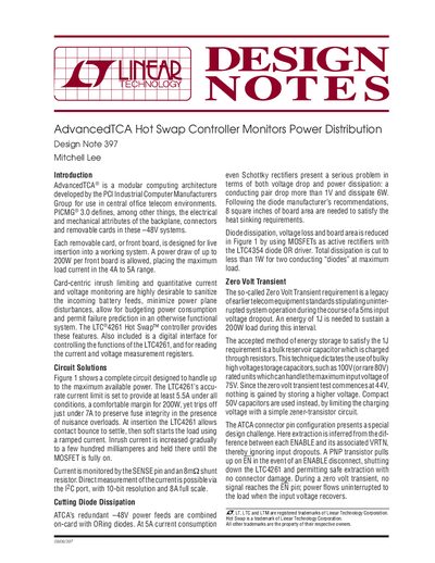 LINEAR dn397f handbook - cover page
