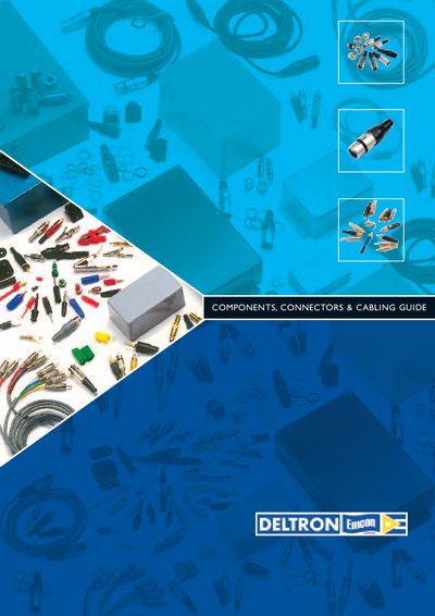 Deltron Emcon Components, Connectors & Cabling Guide - cover page