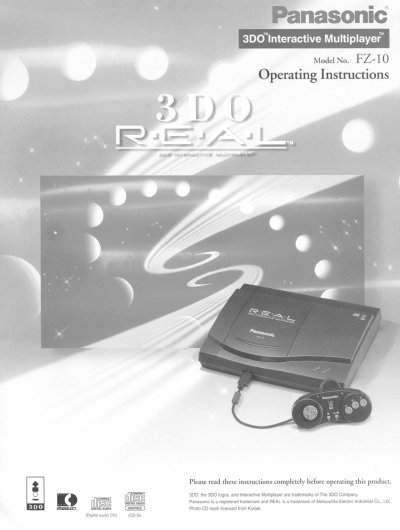 Panasonic FZ-10 Interactive Multiplayer Operating Instructions - cover page