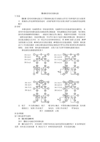 DSS DS-30 Series Time Relay User Manual