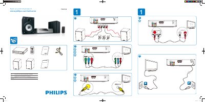 Philips MCD120 Quick Start Guide - cover page